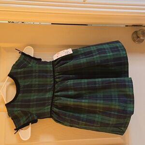 NWT blue and green holiday dress